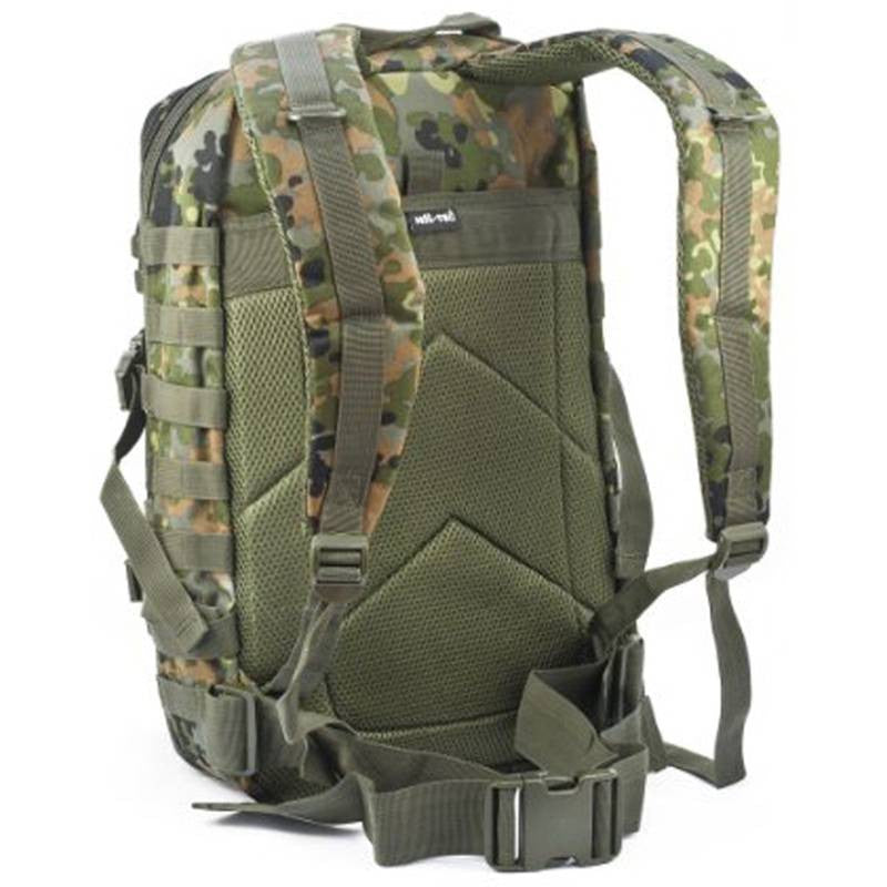 MIL-TEC® Flecktarn Camo Assault Tactical Backpack - Large