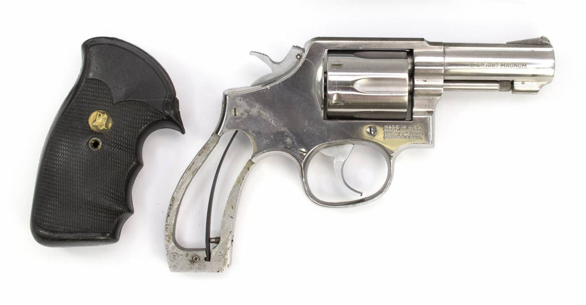 S&W 65-3 Revolver, .357 Magnum, 3" Heavy Barrel, Stainless Steel-