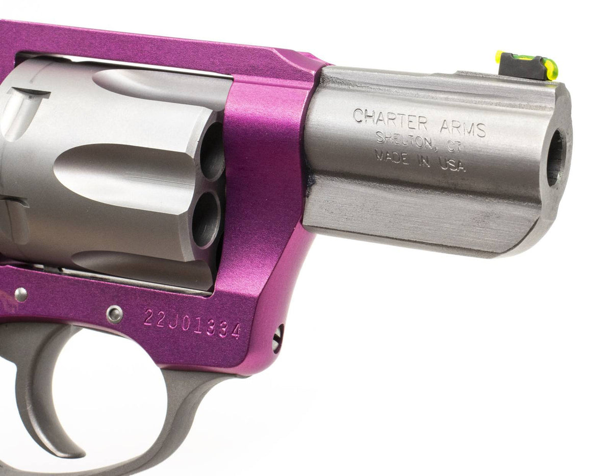 Charter Arms Rosie .38 Special Stainless Steel / Pink Revolver