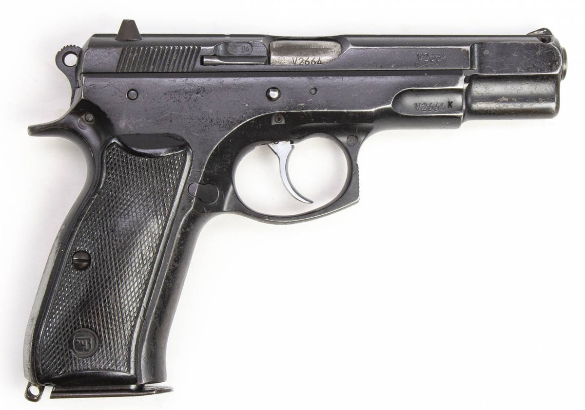 Ceska CZ75 9mm Caliber Black Pistol - Used Condition3348