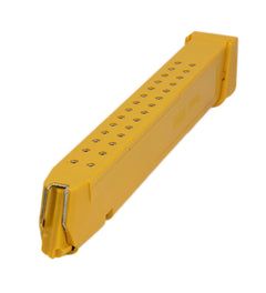 Glock Compatible 9mm 33rd YELLOW Reinforced Steel Lined Polymer Magazine
