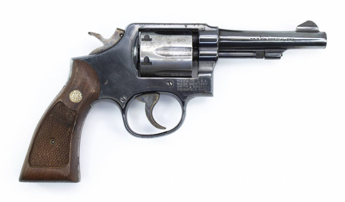 S&W 10-7 Revolver, .38 Special, 4 Tapered Barrel, Blued9509