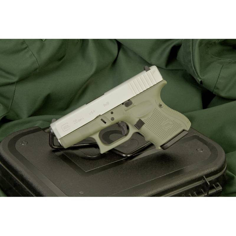 Glock G26 G4 9mm in OD Green - 3.42 Barrel