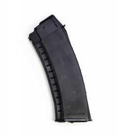 Bulgarian AK-74 5.45x39 30rd Black Polymer Mag with Steel Feeding Lips and Locking Lug