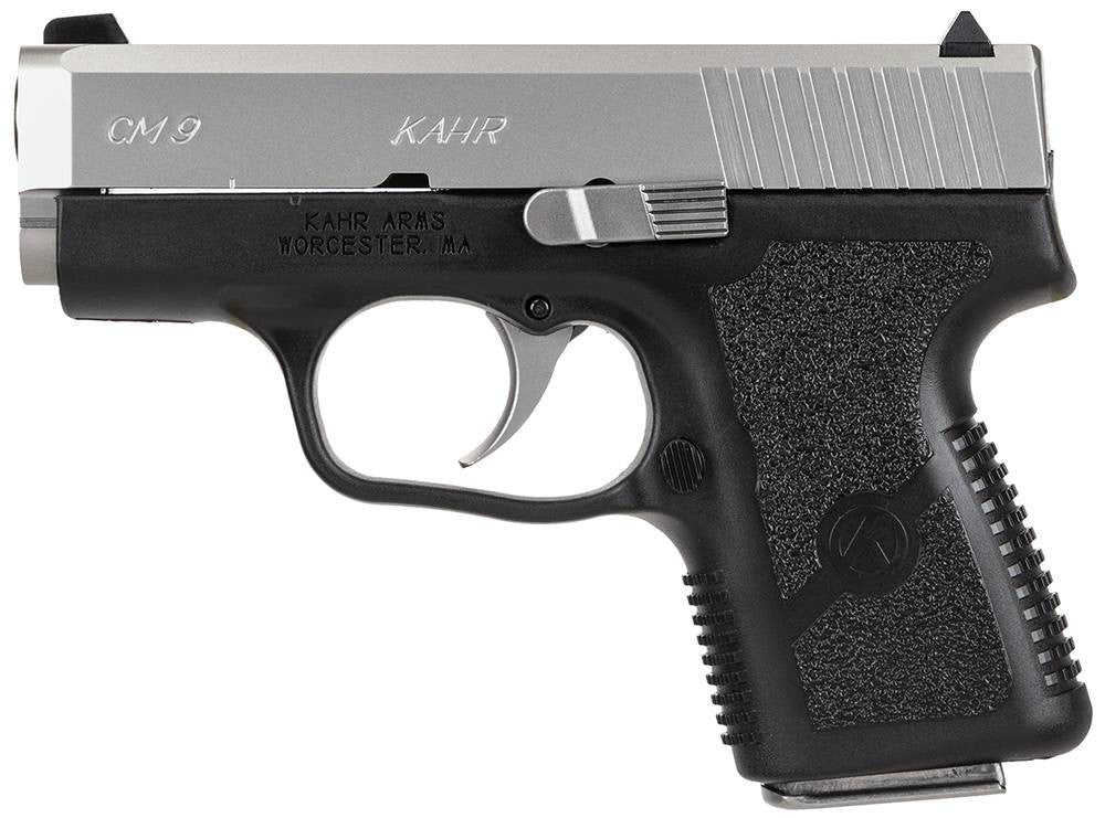 Kahr Arms CM9093 CM 9mm Luger 3.10 6+1 Black Matte Stainless Steel Slide Textured Black Polymer Grip