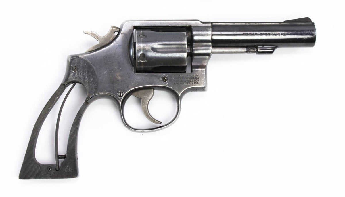S&W 10-8 38 SPECIAL 4 BARREL REVOLVER2445