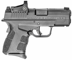 Springfield Armory XDSG9339BCT XD-S Mod.2 OSP 9mm Luger 3.30 9+1, 7+1 Railed Black Frame Black Melonite Steel with Optic Cut Slide Enhanced Textured Black Polymer Grip Includes Crimson Trace CTS-1500 Red Dot