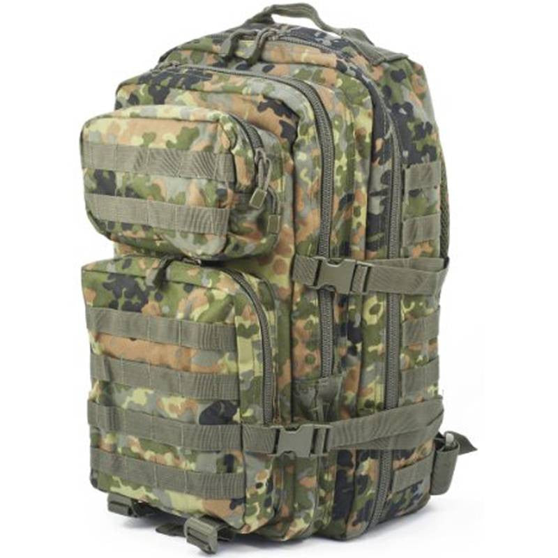 MIL-TEC® Flecktarn Camo Assault Tactical Backpack - Large
