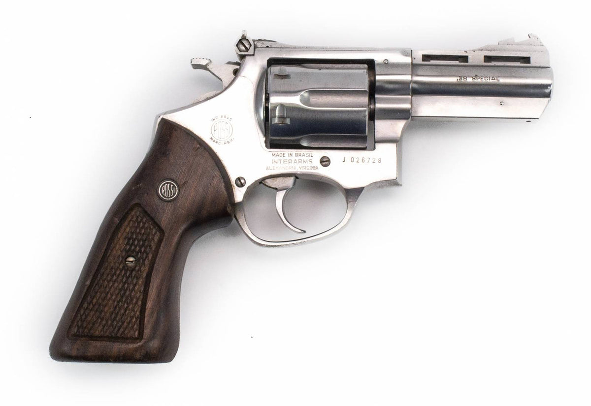 Rossi M85 Revolver, .38 Special, 3 Barrel, Stainless Steel4781