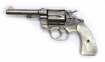 Colt Police Positive, C&R, Revolver, .38 Special, 4 Barrel, Nickel9791