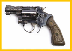 S&W 36, .38 Special 2" BARREL, BLUED FIXED SIGHT SQUARE BUTT