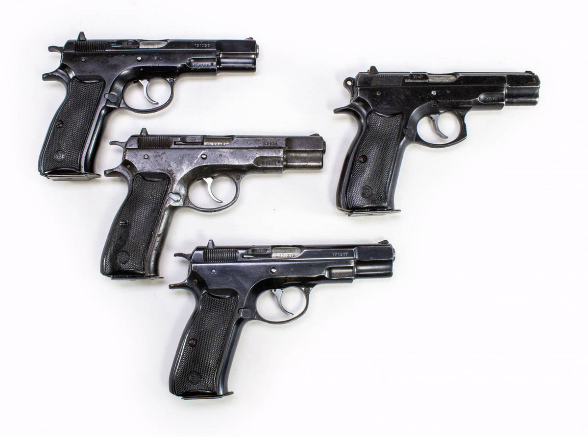 Ceska CZ75 9mm Caliber Black Pistol - Used Condition
