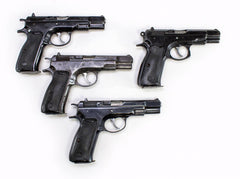 Ceska CZ75 9mm Caliber Black Pistol - Used Condition