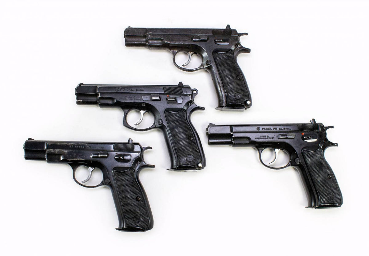 Ceska CZ75 9mm Caliber Black Pistol - Used Condition