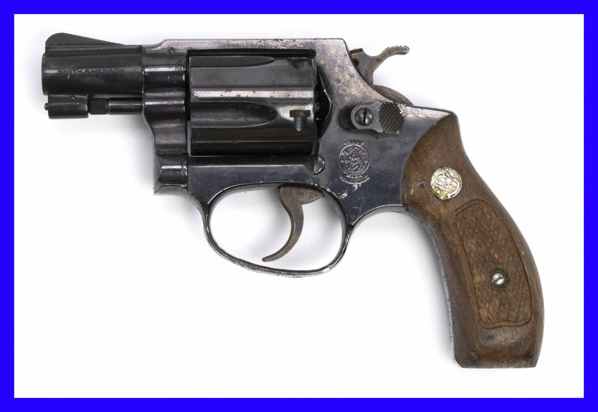 S&W Revolver 36, .38 Special, 2" Barrel, Fixed Sights, Blued