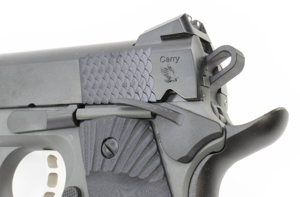 Tisas 1911 Carry Bobtail .45 ACP Pistol 4.25" 8+1 - Blue/Black, 4.25" Barrel, 8+1 Rounds