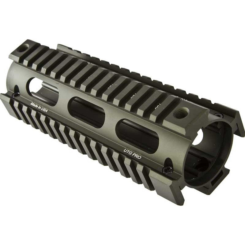 Model 4/15 Carbine Length Quad Rail OD Green for AR-15