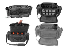 Large Expert Range Bag w/ Removable, Padded Organizer Insert - Black