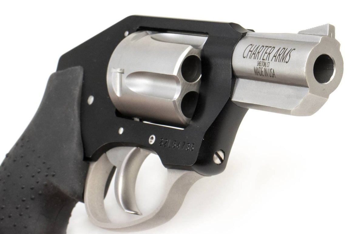 Charter Arms Off Duty  38 Special 5 Round 2 Matte Stainless Black Aluminum Black Rubber Grip