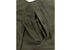 Austrian OD Winter Pants with Suspenders - Medium - Like New