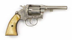 Colt Revolver Police Positive .38 Special with 4" Barrel - Nickel