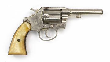 Colt Revolver Police Positive .38 Special with 4" Barrel - Nickel