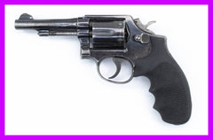 S&W 10-5 Revolver, .38 Special, 4 Tapered Barrel, Fixed Sights, Blued