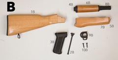 AK47 Romanian PM-63 AK-47 7.62x39 Parts Kit