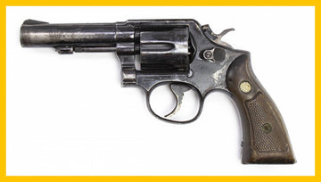 S&W 10-6, .38 Special 4 HEAVY BARREL FIXED SIGHTS SQUARE BUTT BLUED1028