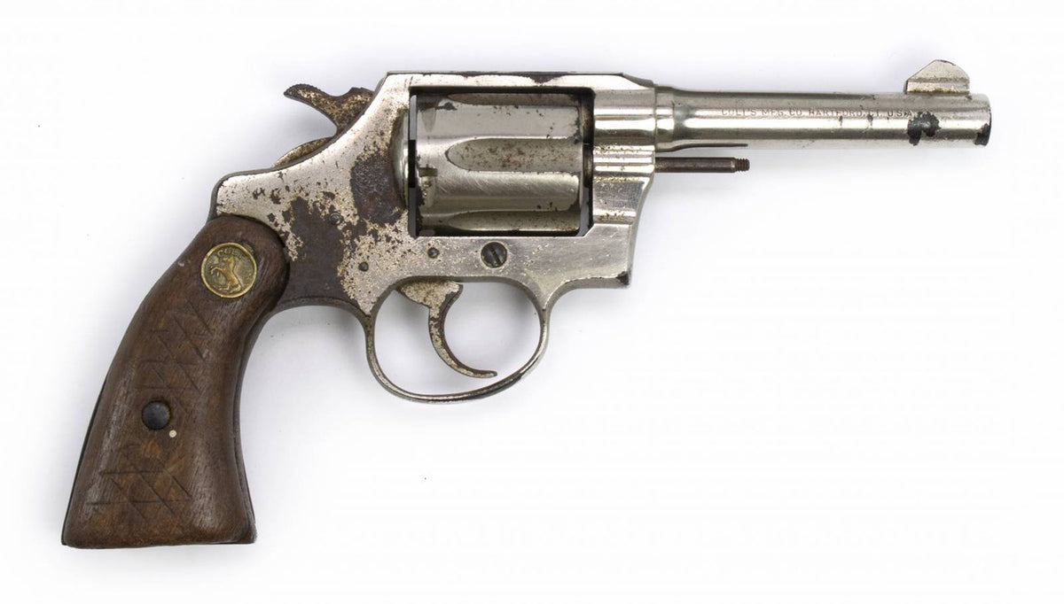 Colt Revolver Pocket .38 Special 4 Barrel, Nickel3989