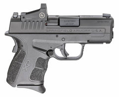 Springfield Armory XDSG93345BCT XD-S Mod.2 OSP 45 ACP 3.30 5+1, 6+1 Railed Black Frame Black Melonite Steel with Optic Cut Slide Enhanced Textured Black Polymer Grip Includes 2 Mags & Crimson Trace Red Dot