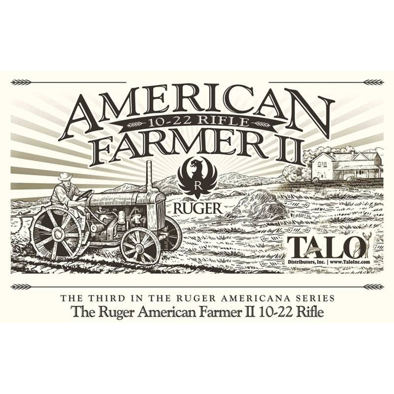 Ruger American Farmer II Tribute Limited Edition Rifle 10/22