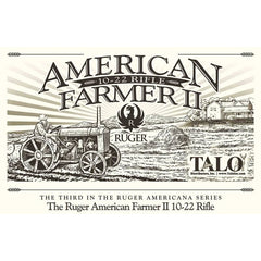 Ruger American Farmer II Tribute Limited Edition Rifle 10/22
