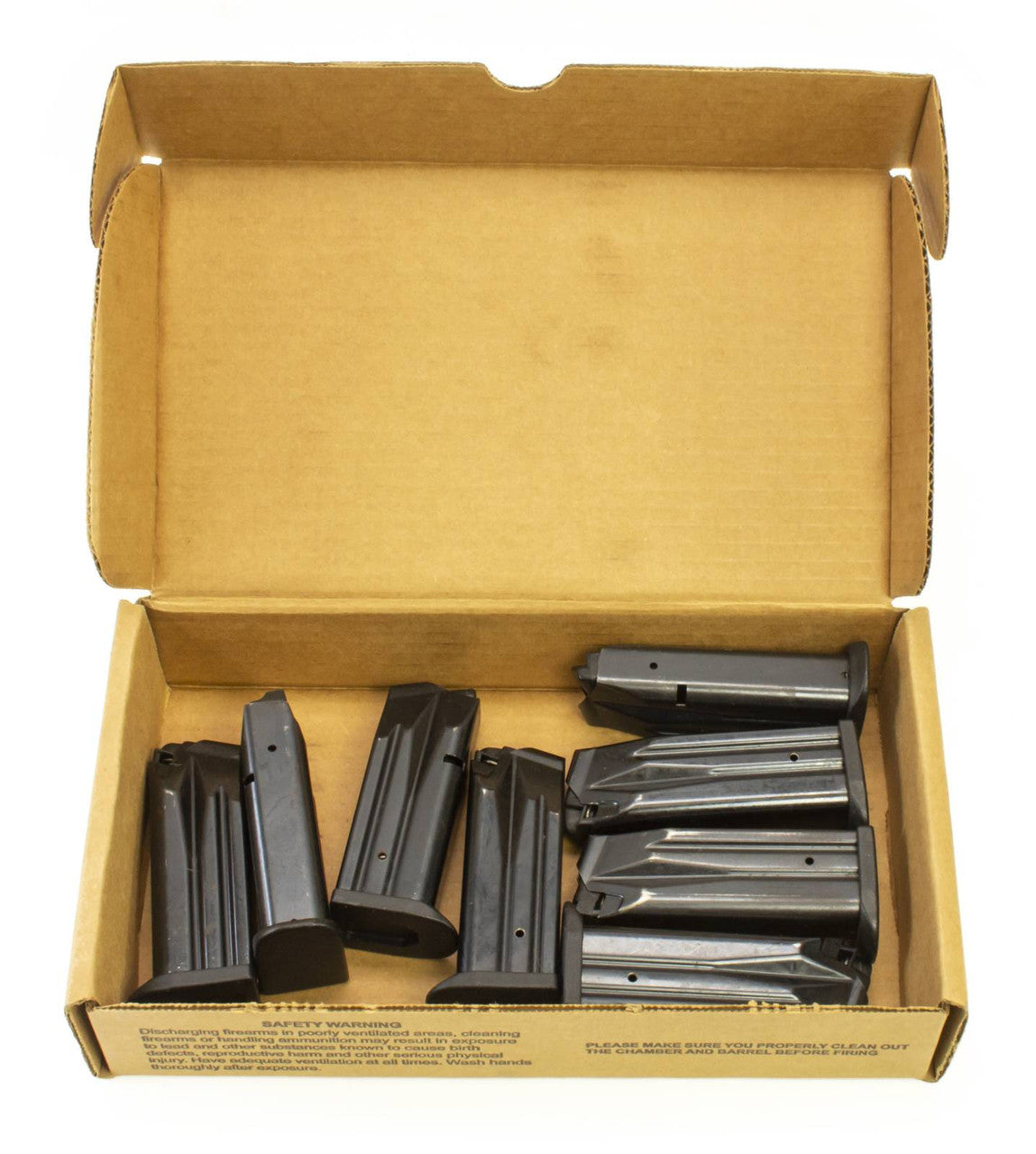 8 Pack - Used Bul M5 9mm 12 Round Magazines