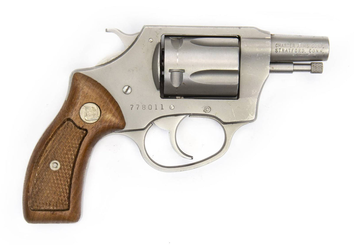 Charter Arms Revolver Undercover .38 Special 1 7/8" Barrel, Stainless Stl.