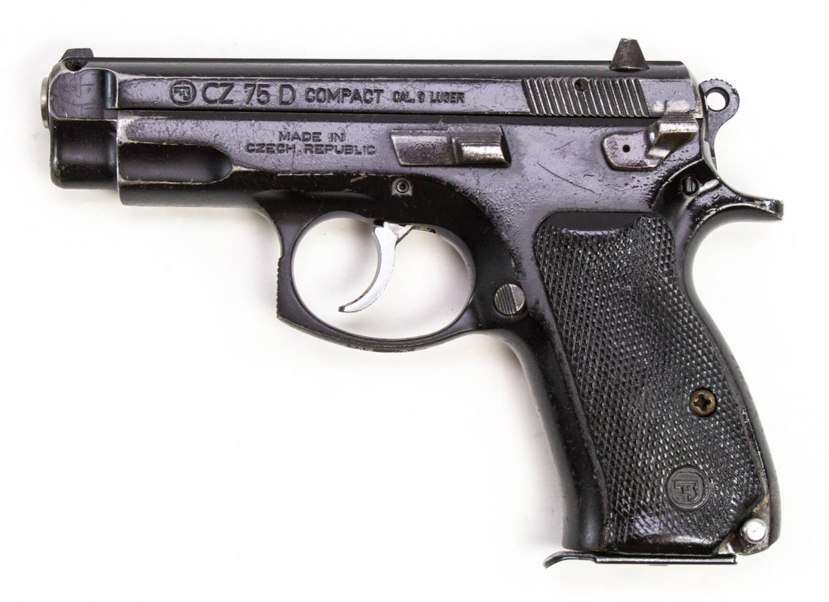 Ceska 9mm CZ75D Compact Black Pistol6608
