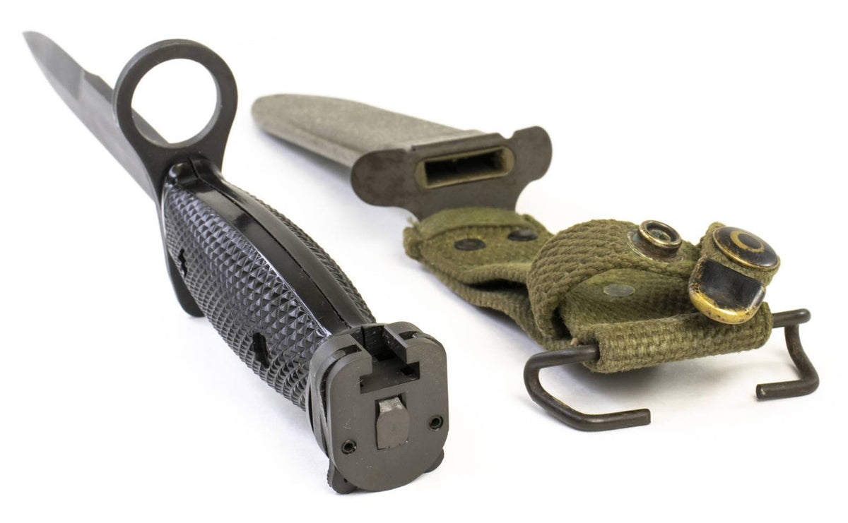 Colt Marked M16 M7 Rifle Bayonet and Scabbard - US Made