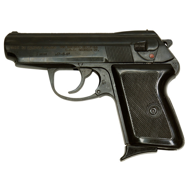 Pistol Lucznik 1964 (P64) 9mm MakUSED VERY GOOD CONDITION FINISH WEAR IS PRESENT COMES WITH (1) 6 ROUND MAG