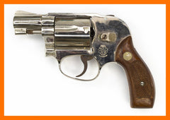 S&W .38 Revolver, .38 Special, 2" Barrel, Nickel
