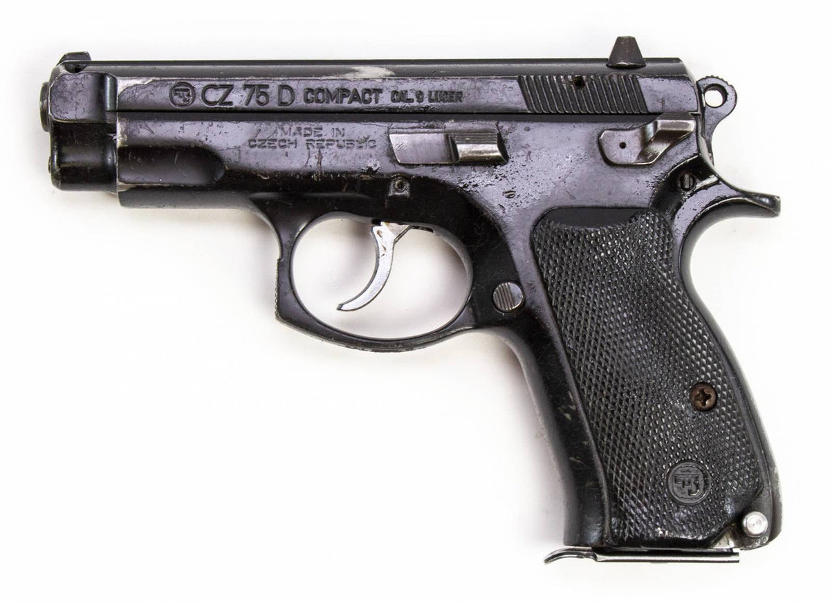 Ceska 9mm CZ75D Compact Black Pistol3955