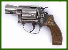 S&W 36 Revolver, .38 Special, 2" Barrel, Nickel
