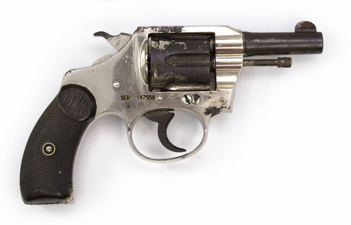 Colt Pocket Positive Revolver, .32 Police, 2.5 Barrel, Nickel3273