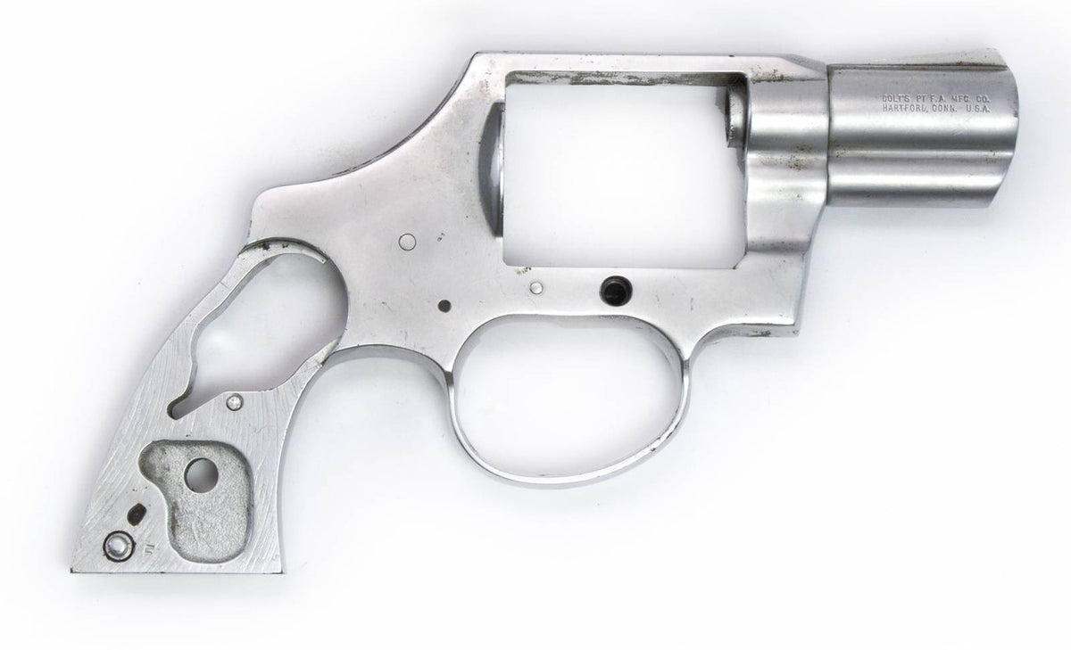 Colt Detective Special Frame, .38 Special, 2 Barrel, Stainless Steel