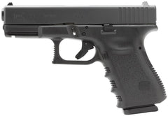Glock PI1950203 G19 Gen 3 Compact 9mm Luger 4.10 15+1 Black Steel Slide Black Polymer Grip