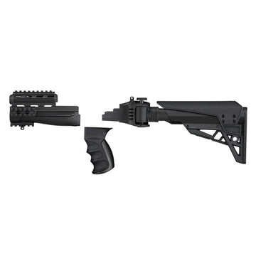 Advanced Technology B2101250 Strikeforce Stock Package Ajd 6 Position Side Folding Black Synthetic for AK-47