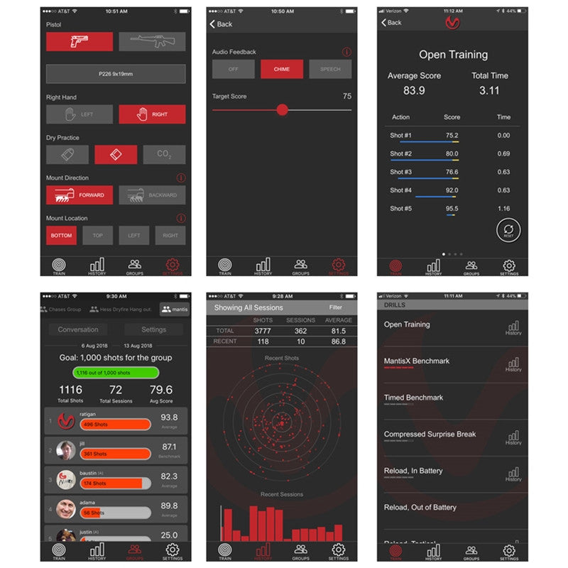 MantisX Shooting Performance System