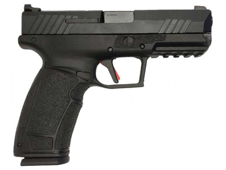 9mm 4.1 Hand Gun, Black, 2x18rd Mags, Iron Sights Only