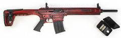 Armelegant 12ga Semi Automatic AR Style Shotgun - Battle-Worn Red
