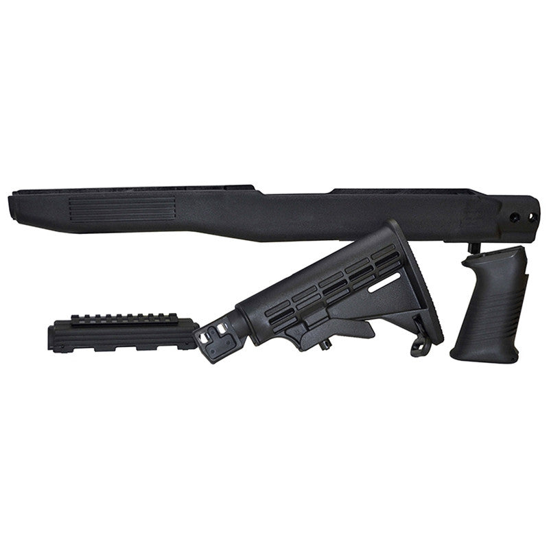 Tapco STK66167B SKS T6 Collapsible Stock with Bayonet Cut Composite Black