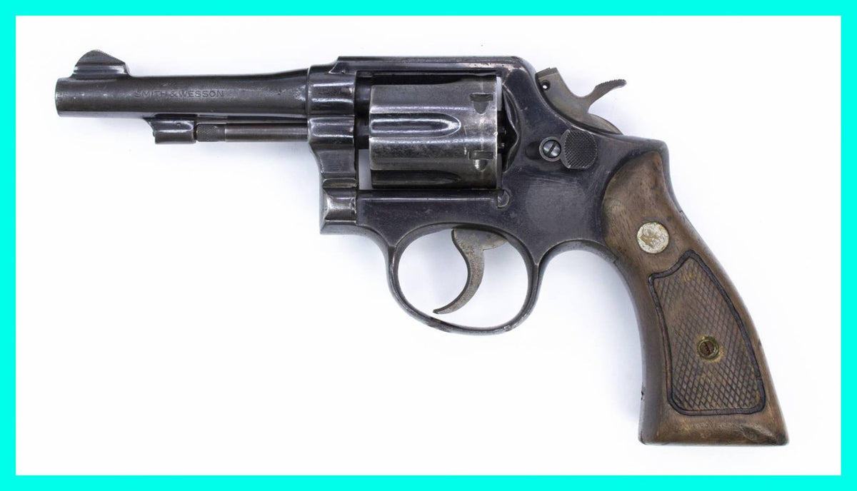 S&W 10-5 38 SPL 4 BARREL SQUARE BUTT BLUED2484